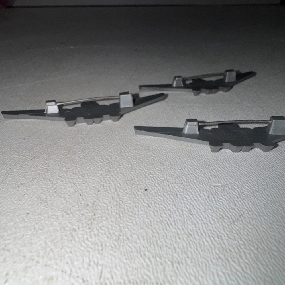 THREE AMERICAN AIRLINES CHILDS WINGS PINS MADE BY STOFFEL SEALS TUCKAHOE NY - Picture 3 of 10